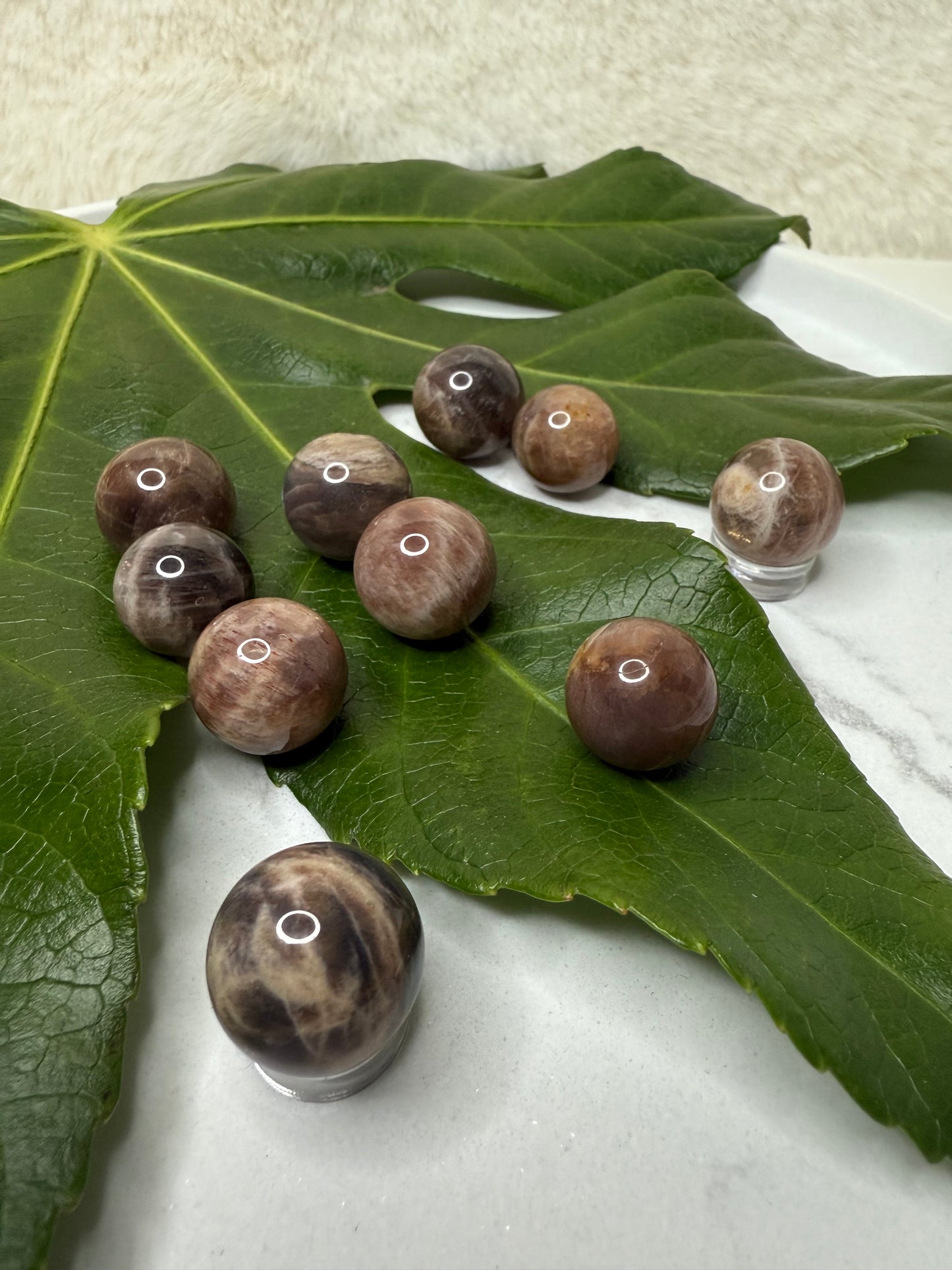 Mini Moonstone Sphere