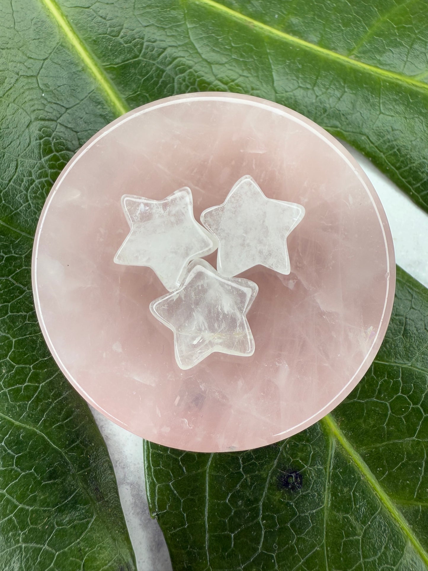 Mini Bergkristall Sternchen (3er Set)