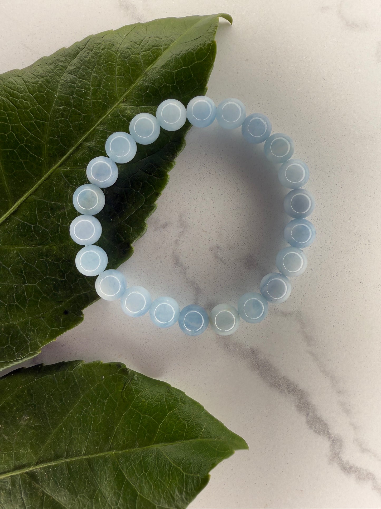 Aquamarin Kugelarmband