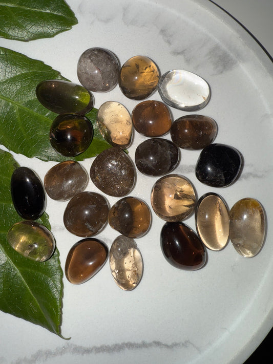 Rauchquarz Trommelstein