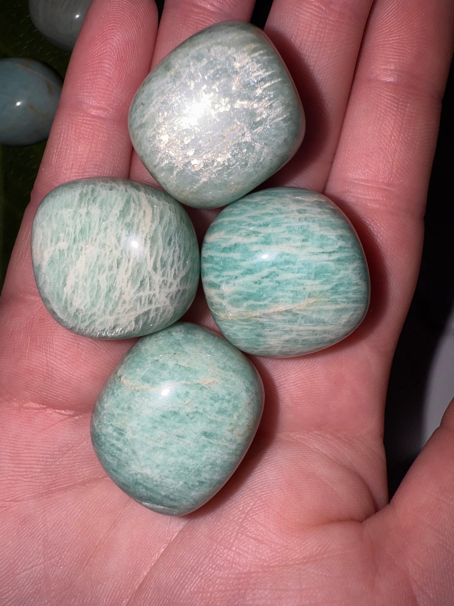 Amazonit Trommelstein