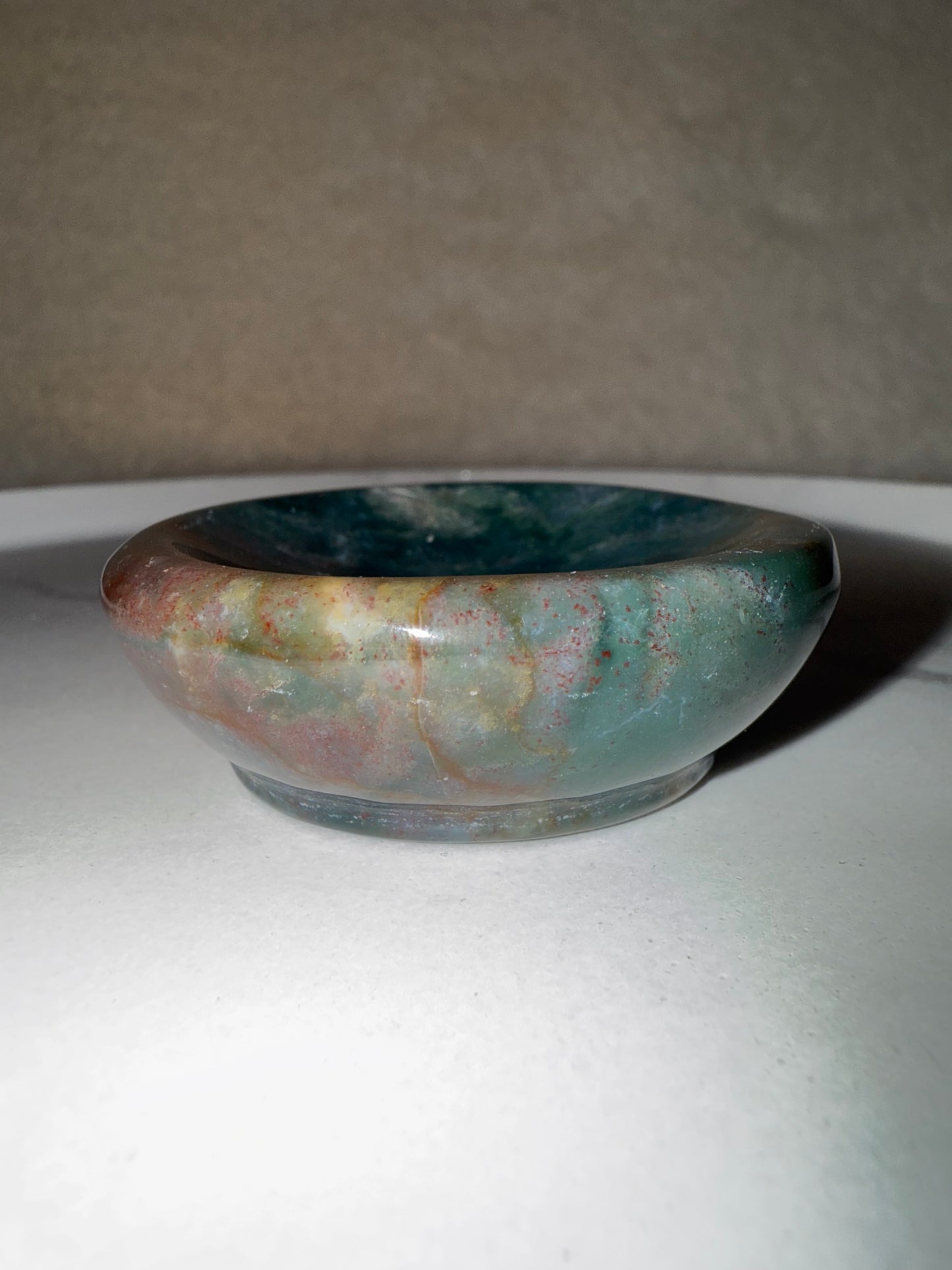 Mini Moss Agate Bowl