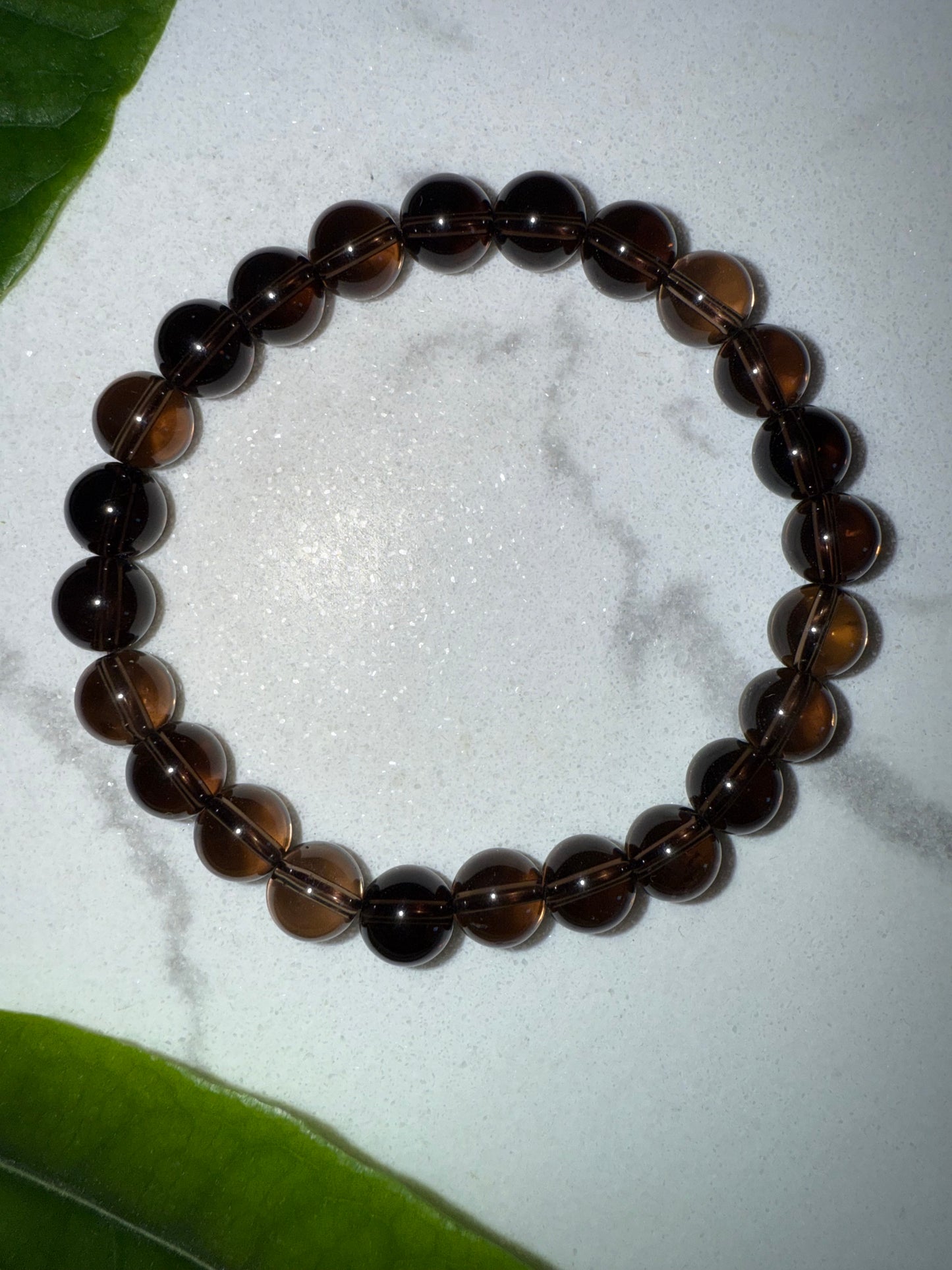 Rauchquarz Kugelarmband