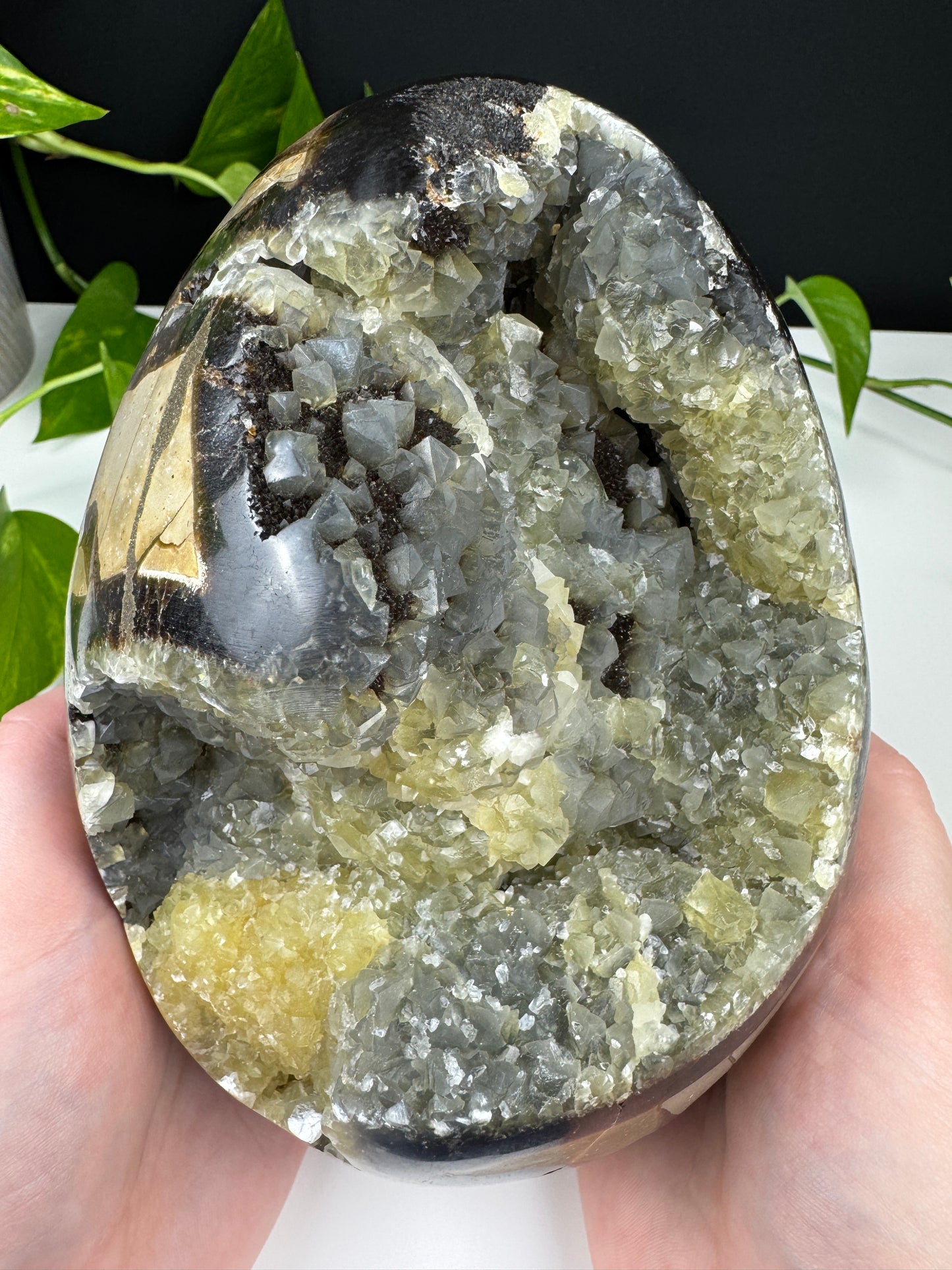 XXL Druzy Dragonstone Egg (3,3kg, Septarian)