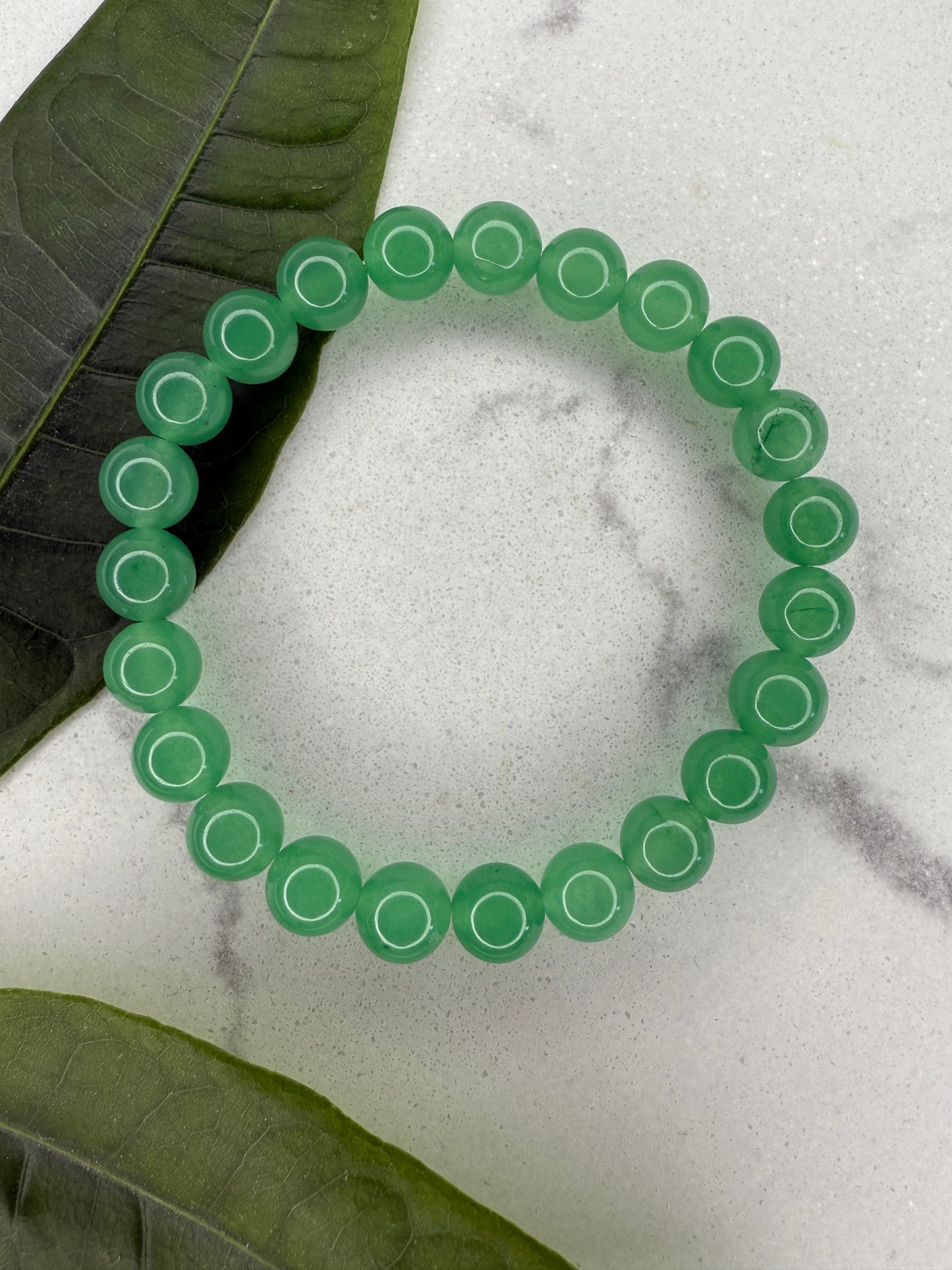 Grüner Aventurin Kugelarmband