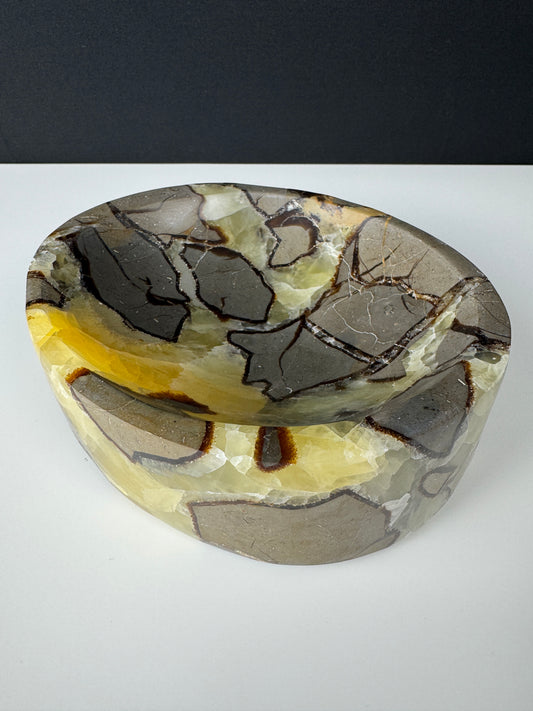 XL Drachenstein (Septarie) Deko Schale