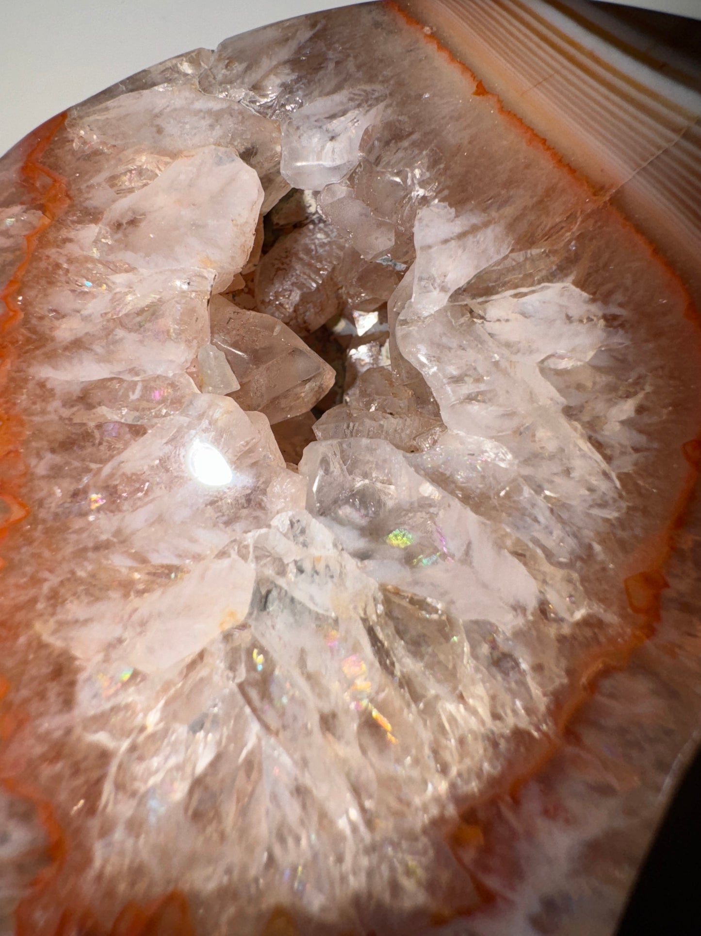 Druzy Karneol Mond #1