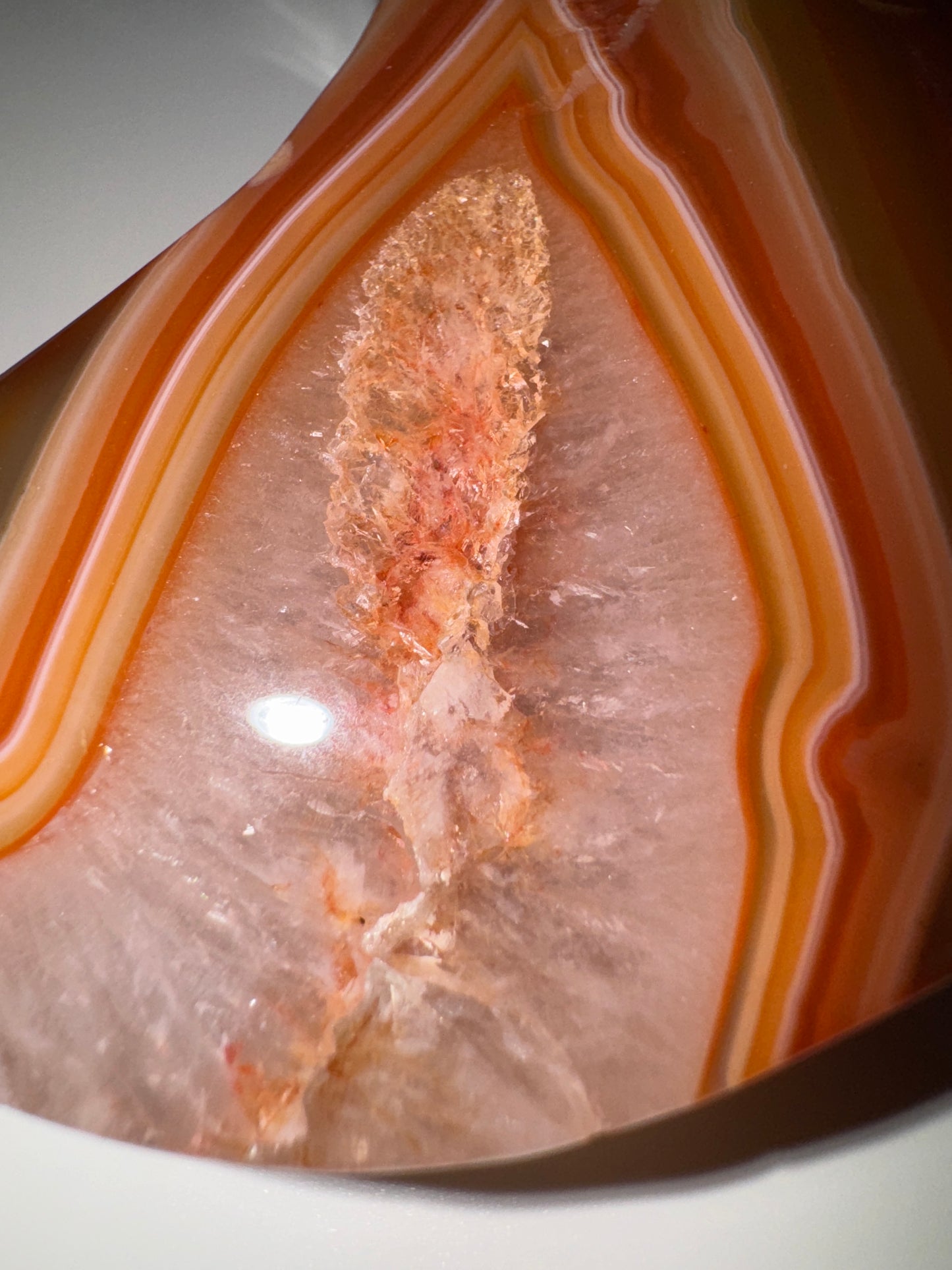 Druzy Karneol Mond #2