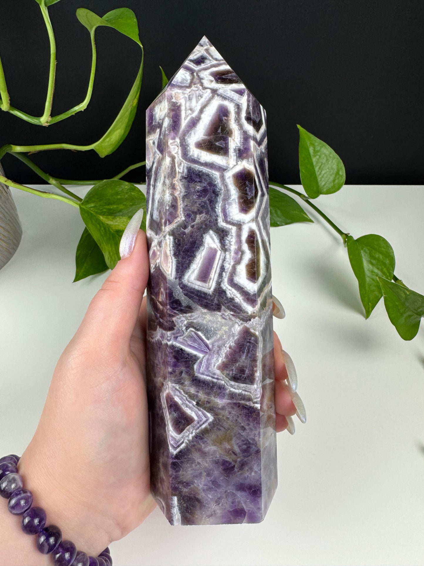 XXL Dream Amethyst Turm (1kg)