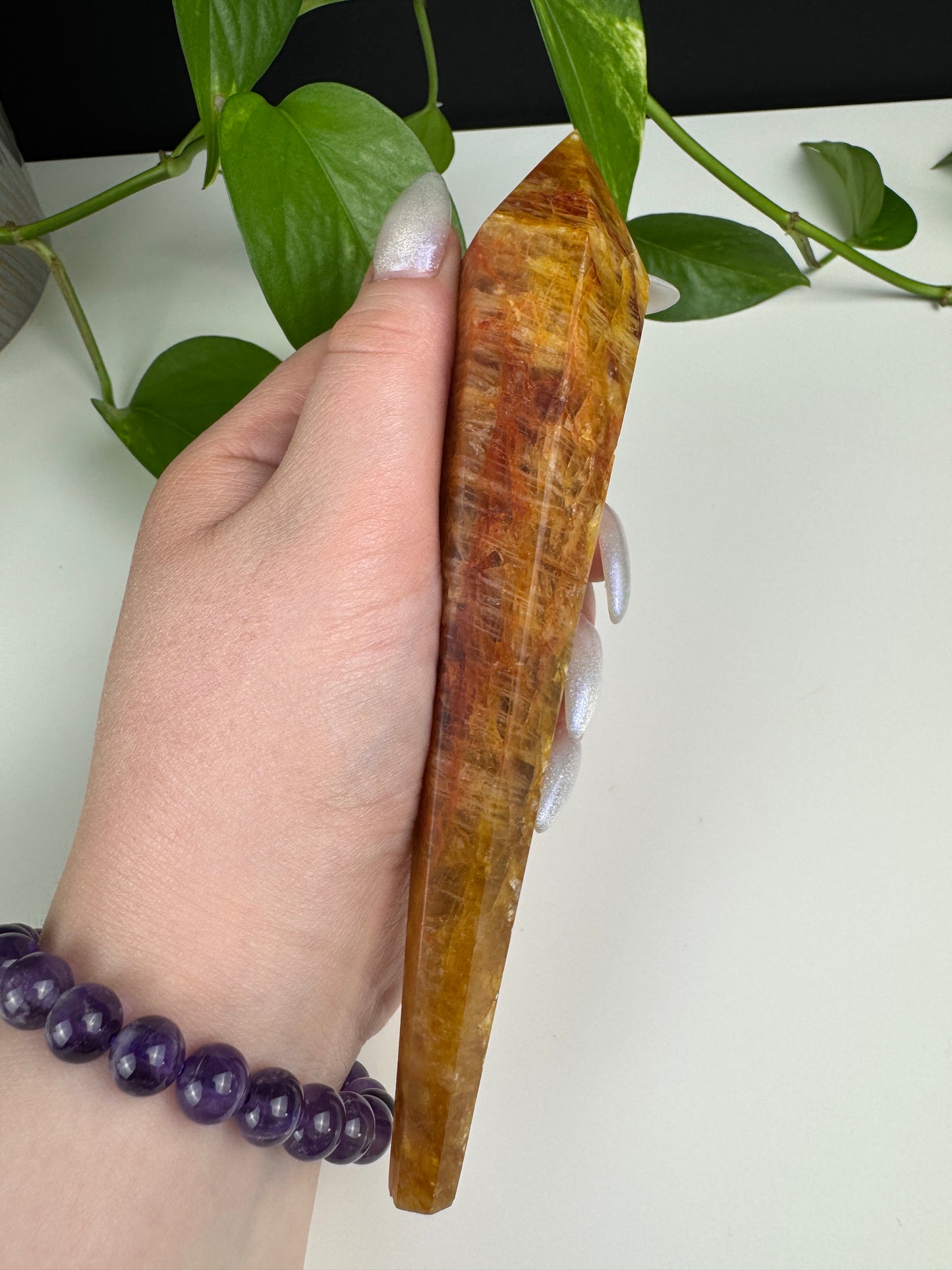 Golden Healer Zepter (Limonit)