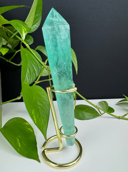 XL Grüner Fluorit Zepter (A+ Qualität)