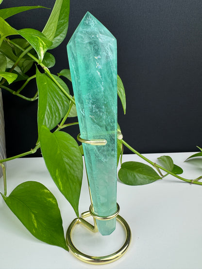 XL Grüner Fluorit Zepter (A+ Qualität)