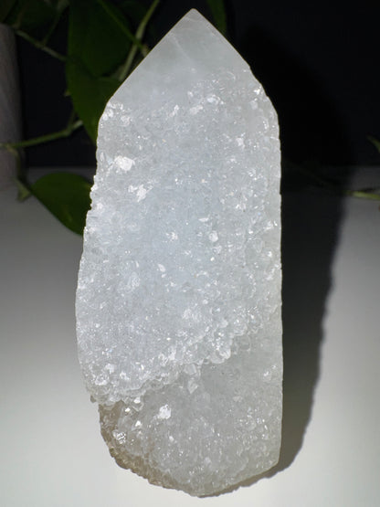 Druzy Grüner Fluorit Turm #2